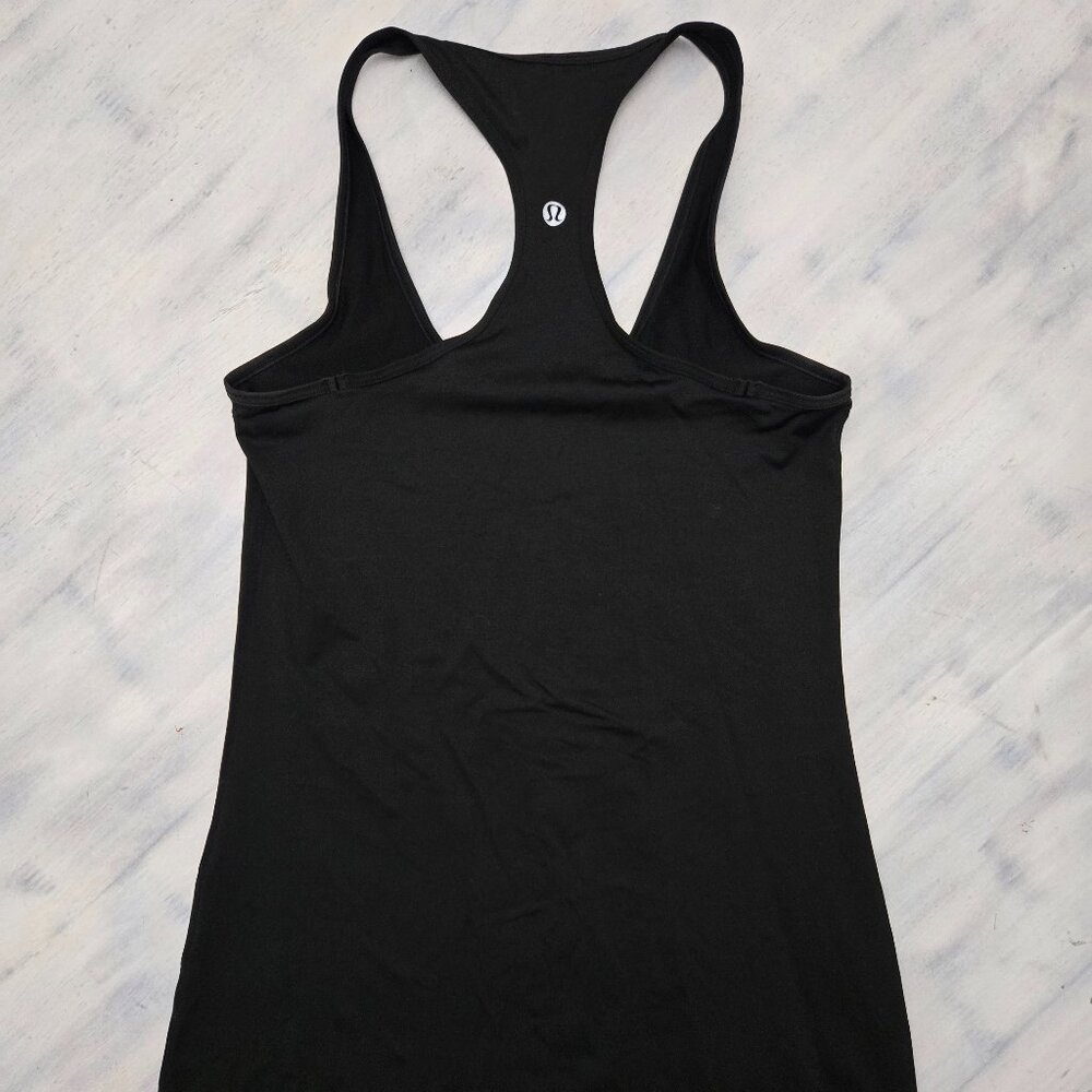 lululemon athletica Black Racerback Tank Top